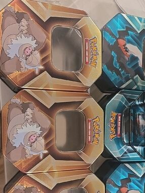 Pokémon Trading Card Game Tin Empty Only Tin